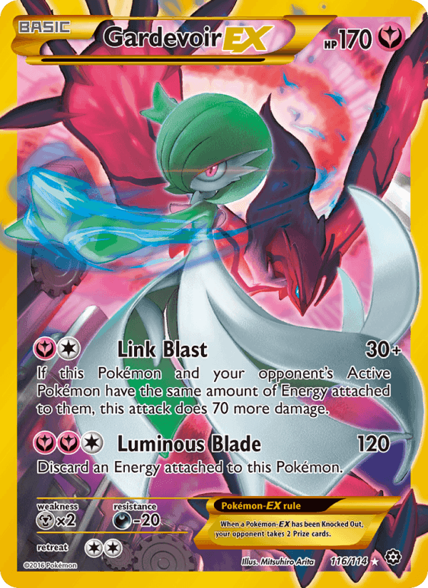 Steam Siege の 116 番、Gardevoir EX