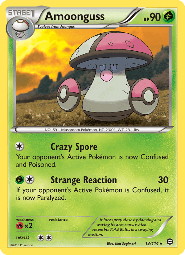 Amoonguss, carte 13 de Steam Siege