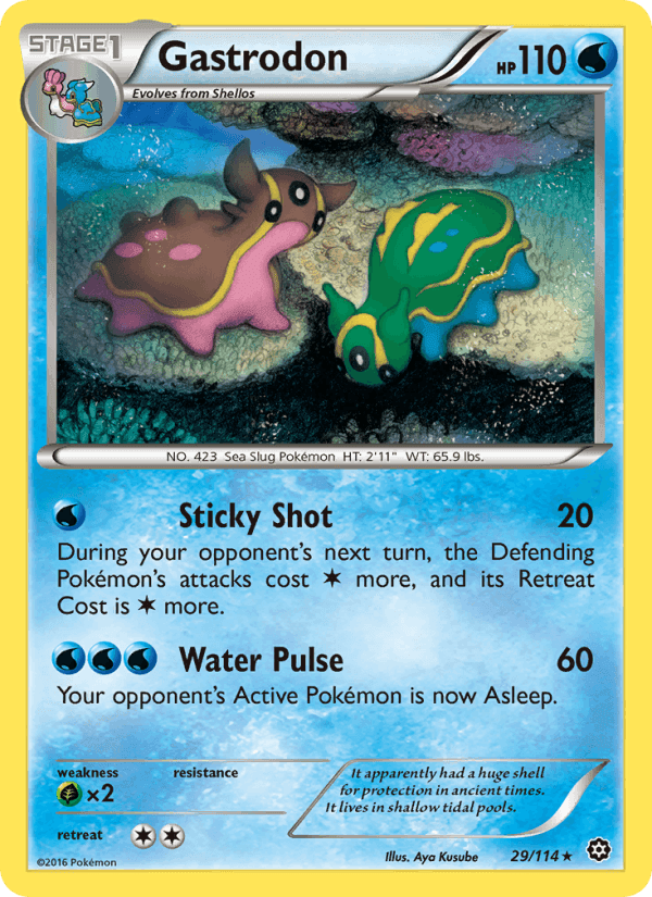 Gastrodon, card 29 from Steam Siege