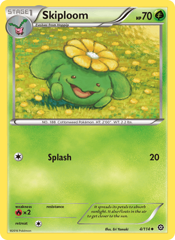 Skiploom, card 4 from Steam Siege