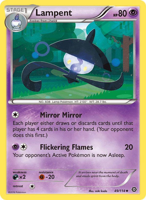 Lampent, card 49 from Steam Siege