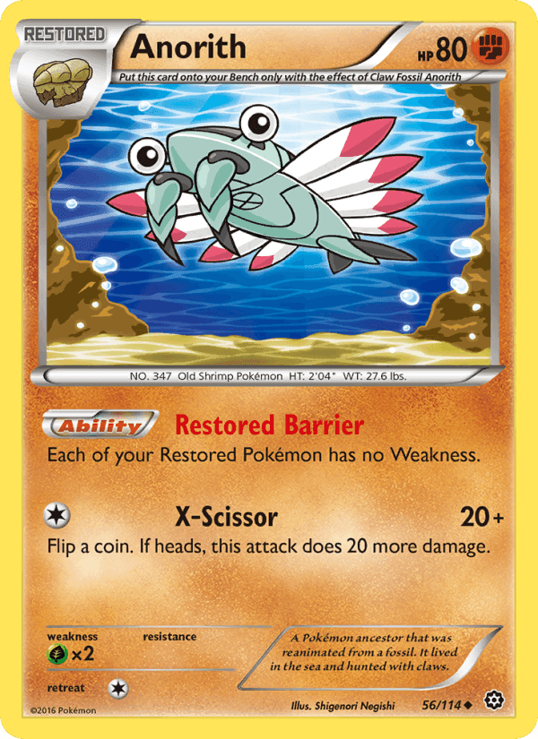 Anorith, card 56 from Steam Siege