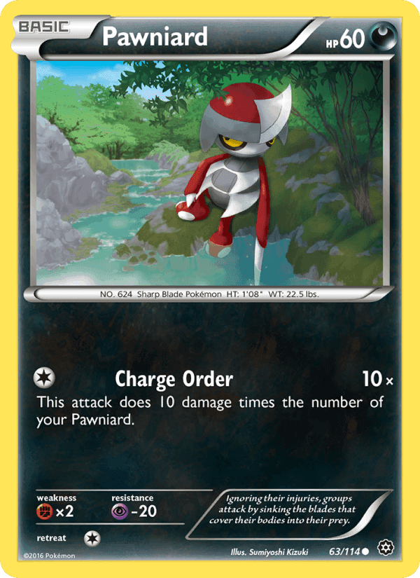 Pawniard, card 63 from Steam Siege