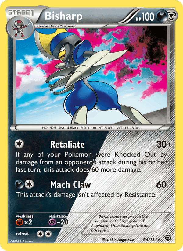 Bisharp, card 64 from Steam Siege