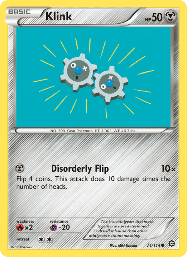 Klink, card 71 from Steam Siege