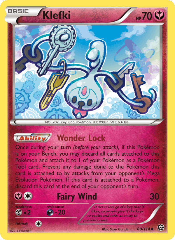 Klefki, card 80 from Steam Siege