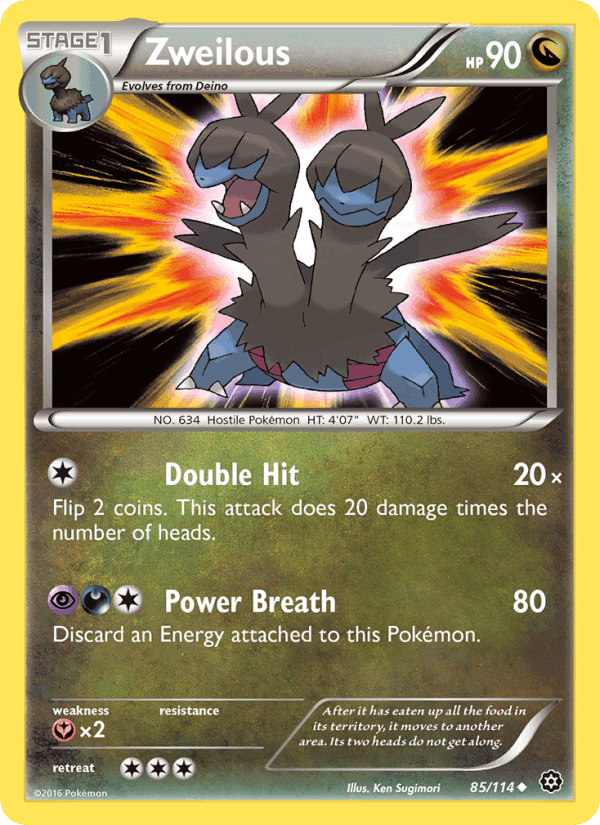 Zweilous, card 85 from Steam Siege