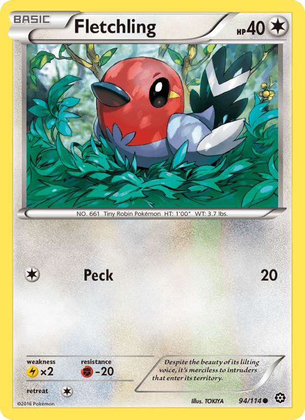 Fletchling, card 94 from Steam Siege