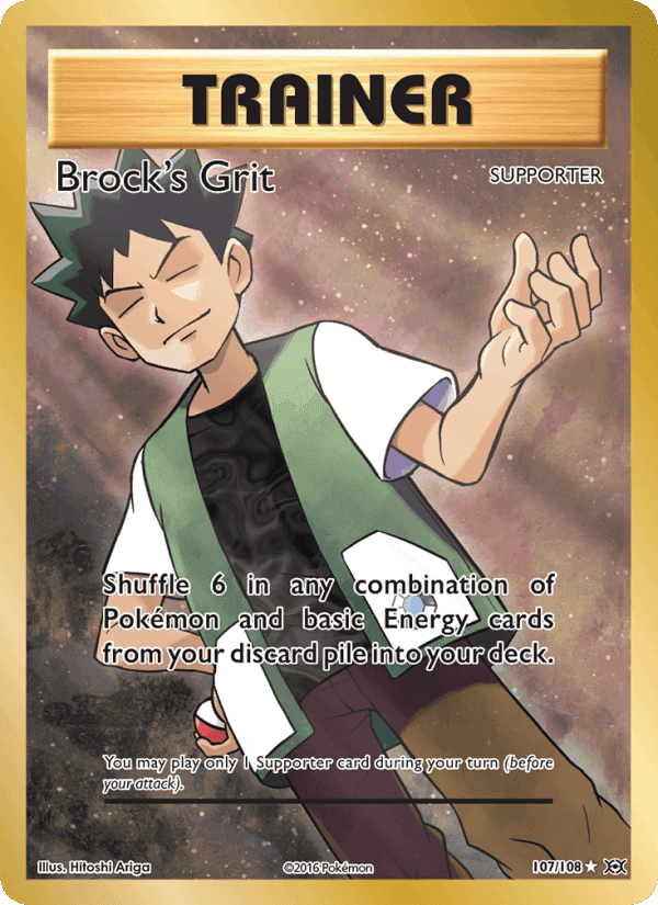 Brock's Grit, carte 107 de Evolutions
