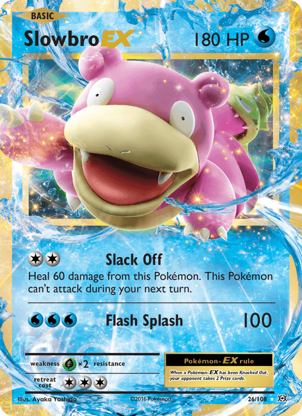 Slowbro EX, card 26 from Evolutions