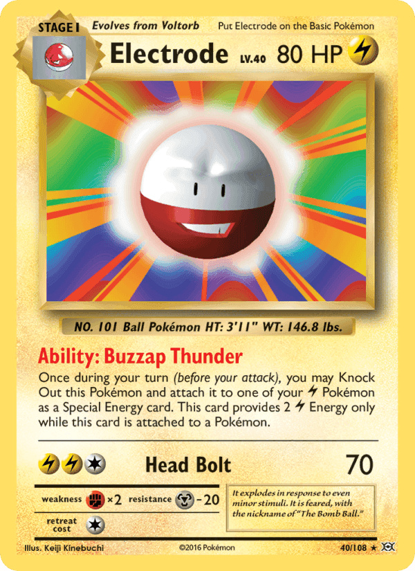 Evolutions の 40 番、Electrode