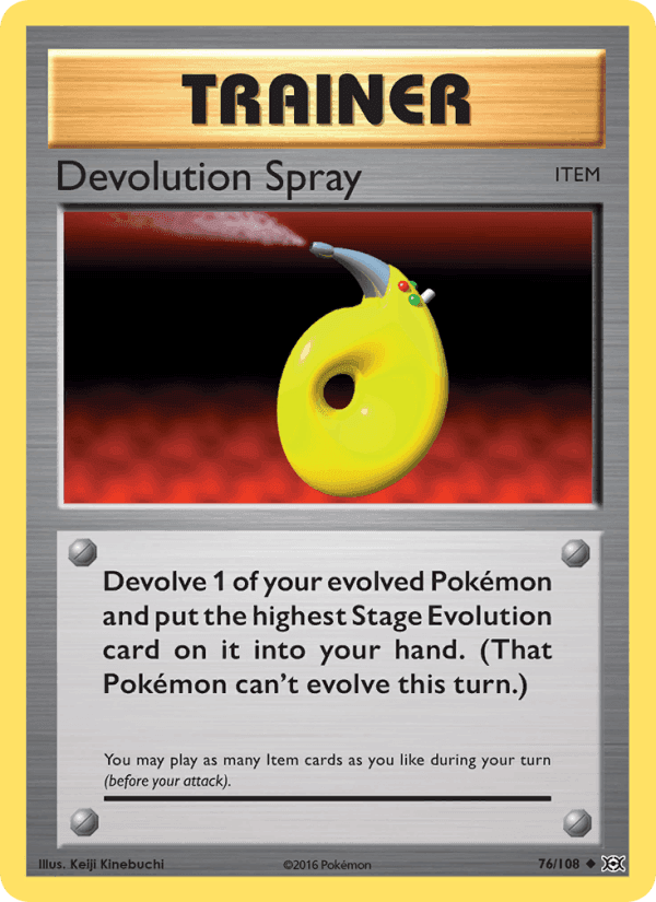 Devolution Spray, card 76 from Evolutions