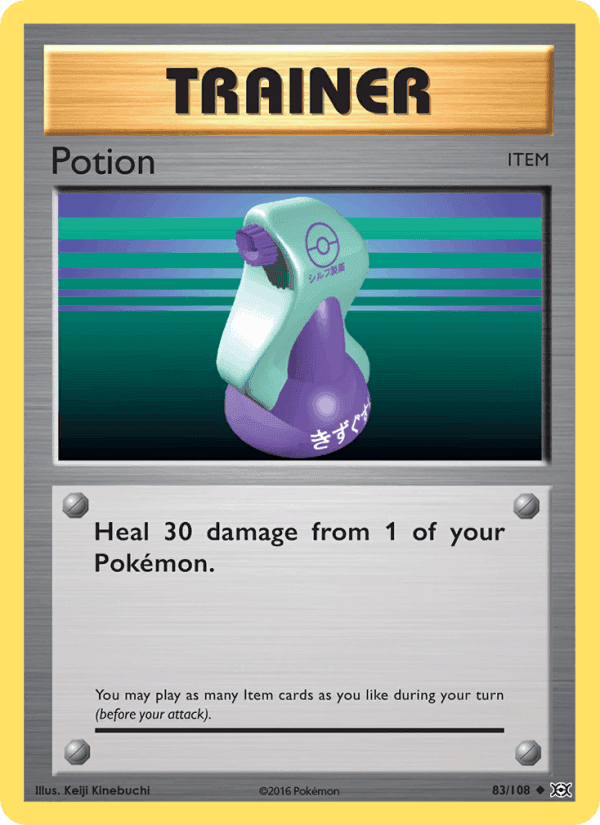 Potion, card 83 from Evolutions