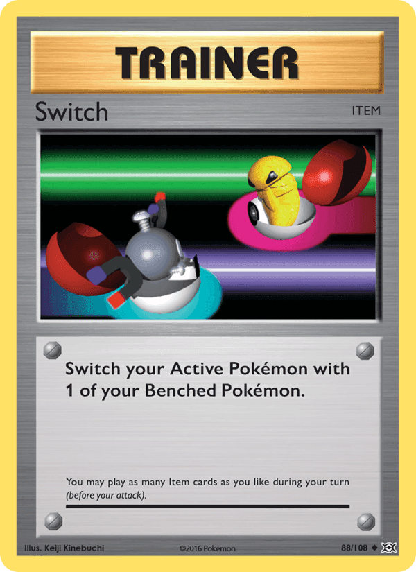 Switch, card 88 from Evolutions