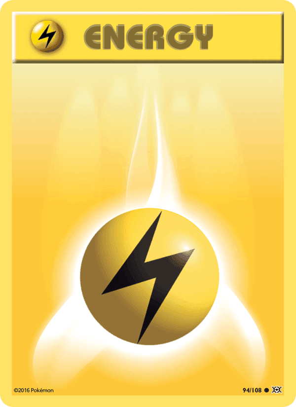 Lightning Energy, card 94 from Evolutions