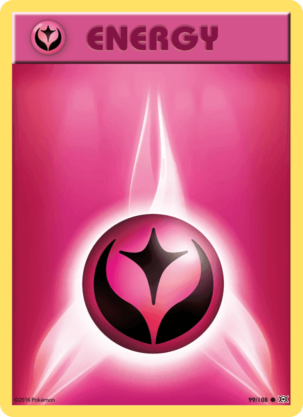 Fairy Energy, card 99 from Evolutions