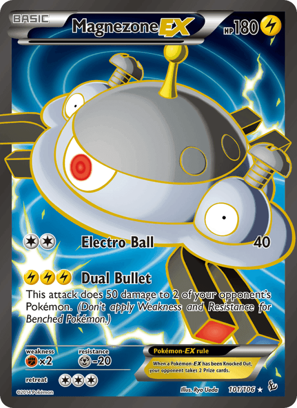 Magnezone EX, card 101 from Flashfire