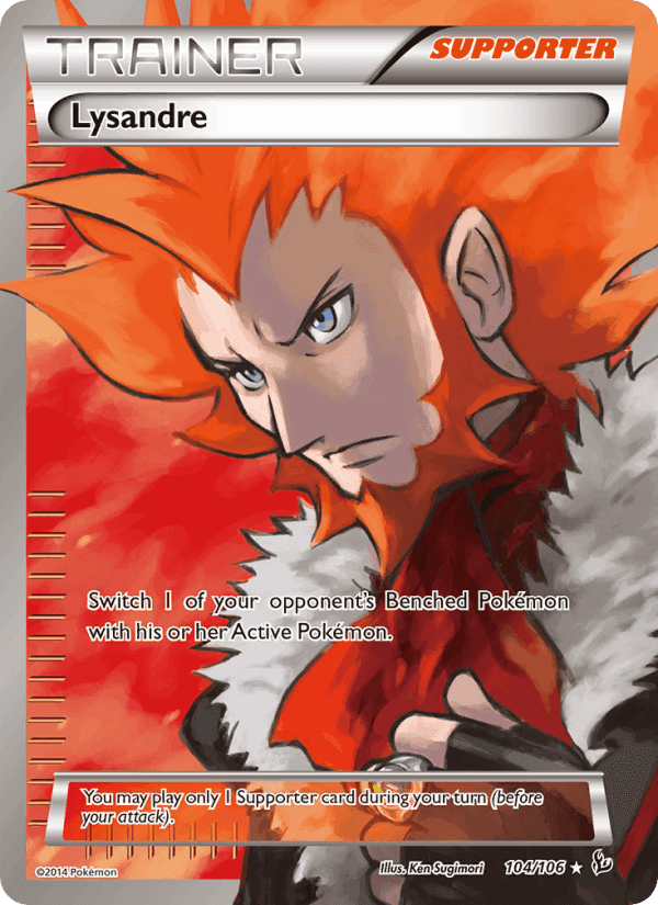 Lysandre, card 104 from Flashfire