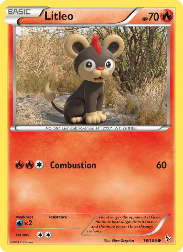 Litleo, card 18 from Flashfire