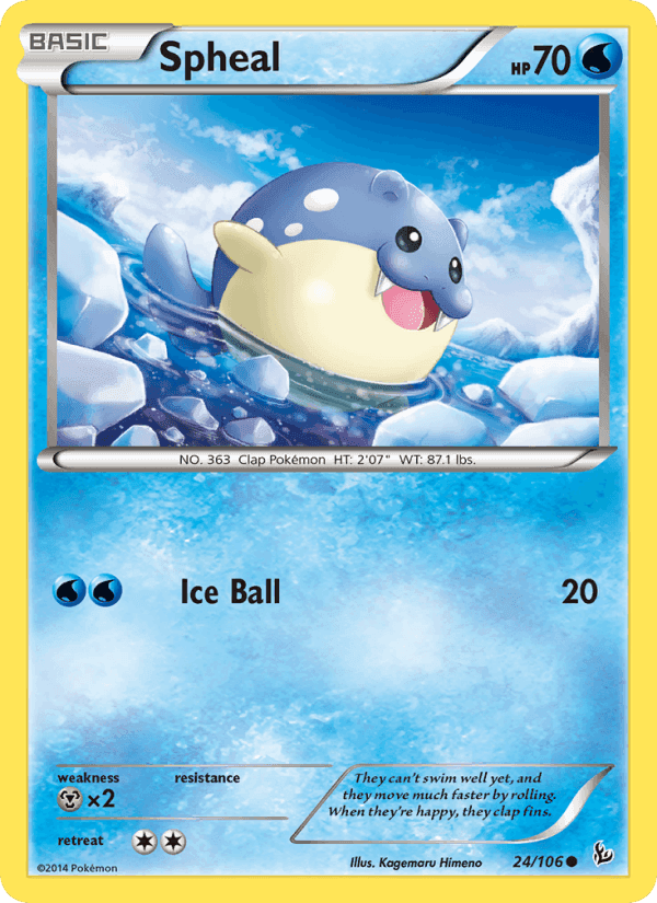 ワイルドブレイズ の 24 番、Spheal