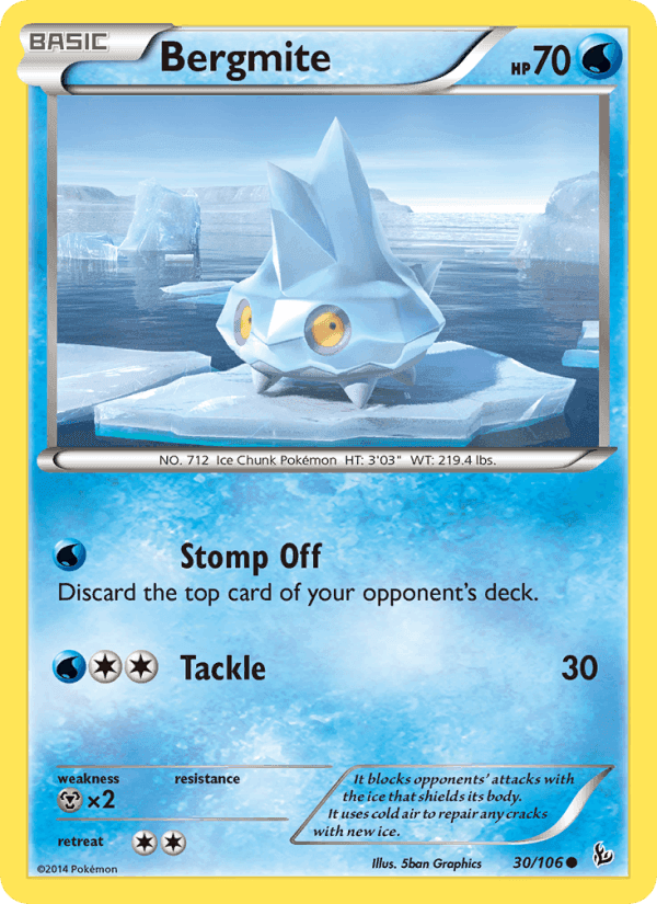 Bergmite, card 30 from Flashfire