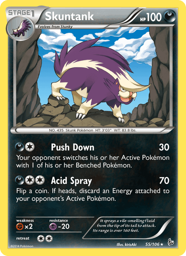 Skuntank, card 55 from Flashfire