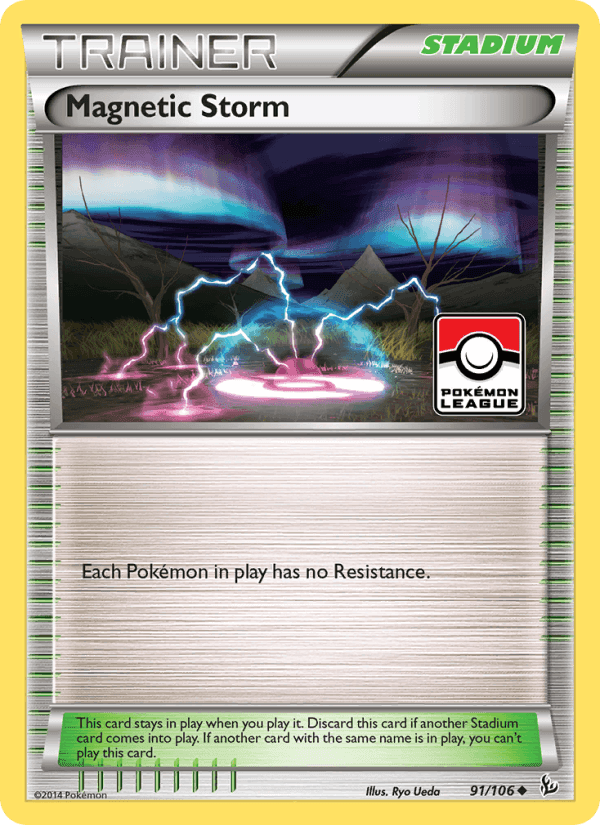 Magnetic Storm, card 91 from Flashfire
