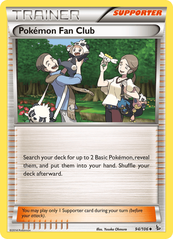 Pokémon Fan Club, card 94 from Flashfire