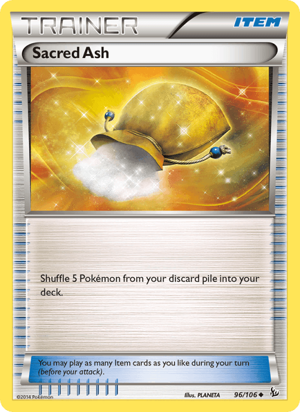 Sacred Ash, card 96 from Flashfire