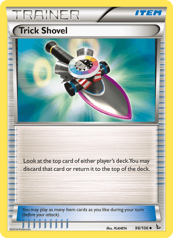 Trick Shovel, card 98 from Flashfire