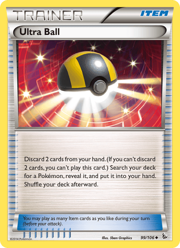 Ultra Ball, card 99 from Flashfire