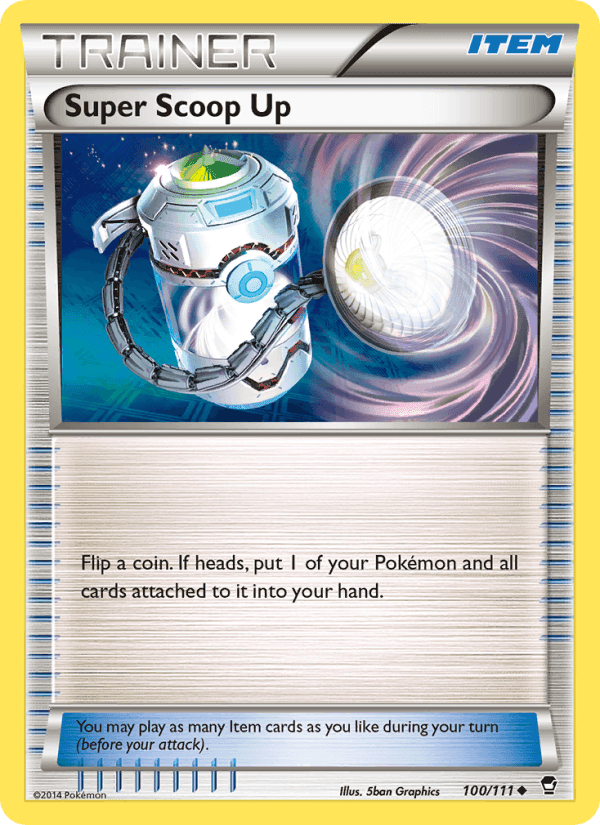 Super Scoop Up, card 100 from Furious Fists