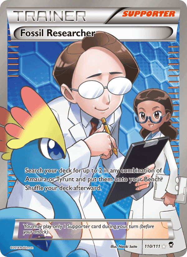 Fossil Researcher, card 110 from Furious Fists