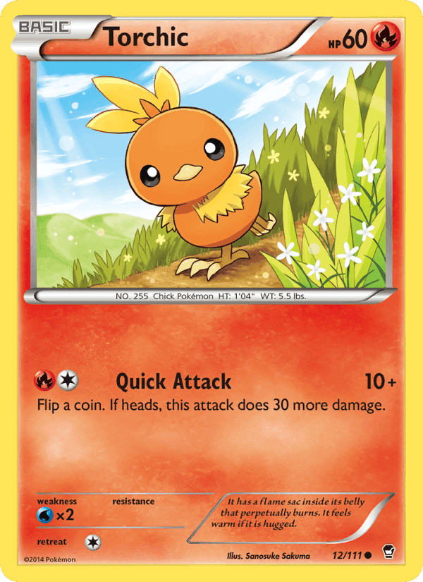 ライジングフィスト の 12 番、Torchic