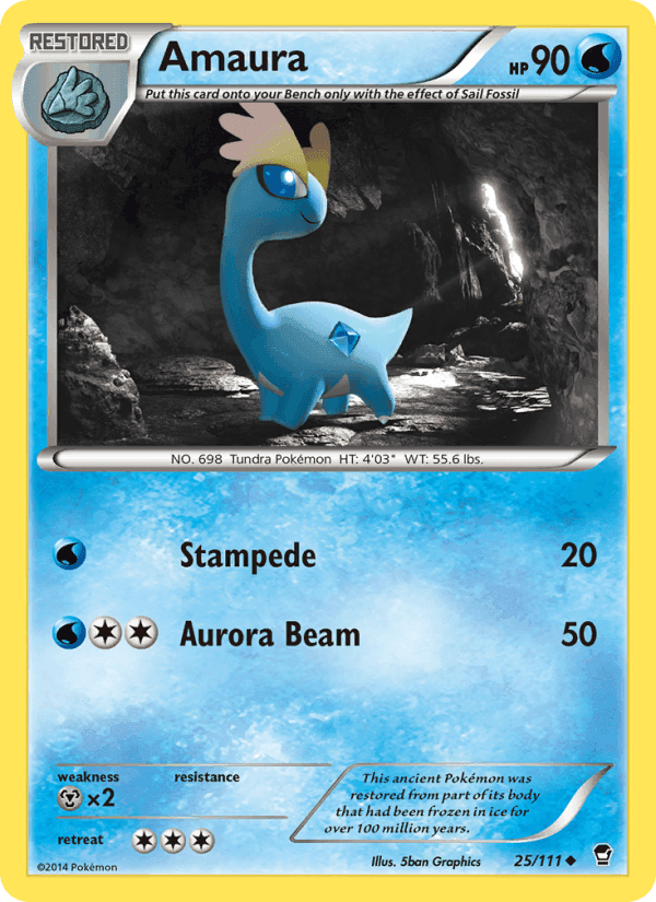 Amaura, card 25 from Furious Fists