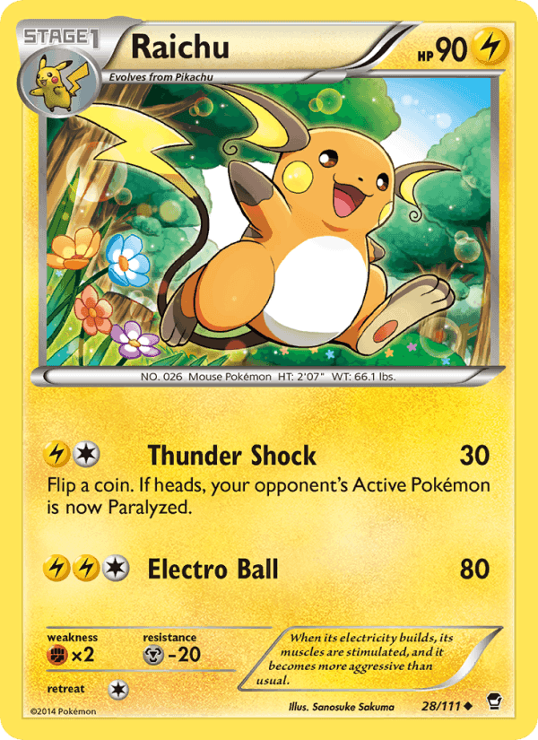 ライジングフィスト の 28 番、Raichu