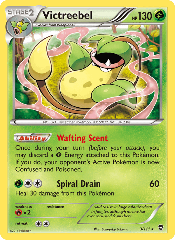 Victreebel, card 3 from Furious Fists