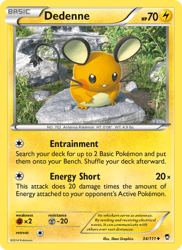 ライジングフィスト の 34 番、Dedenne