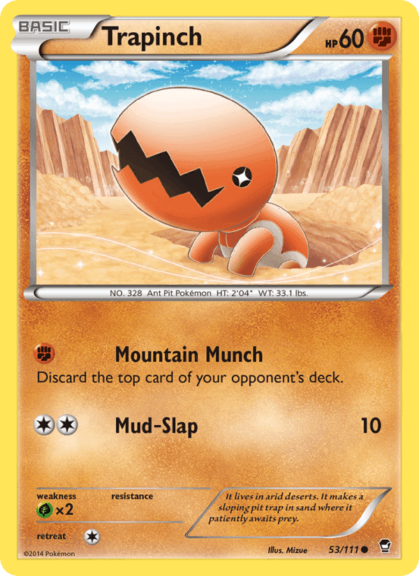 ライジングフィスト の 53 番、Trapinch