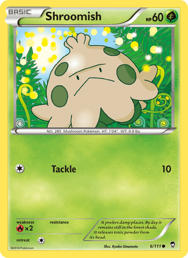 ライジングフィスト の 6 番、Shroomish