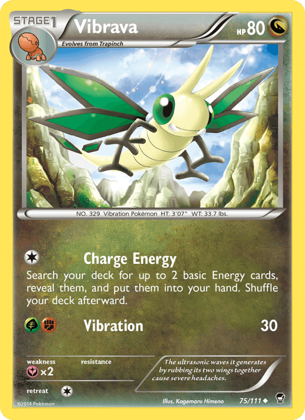 Vibrava, card 75 from Furious Fists