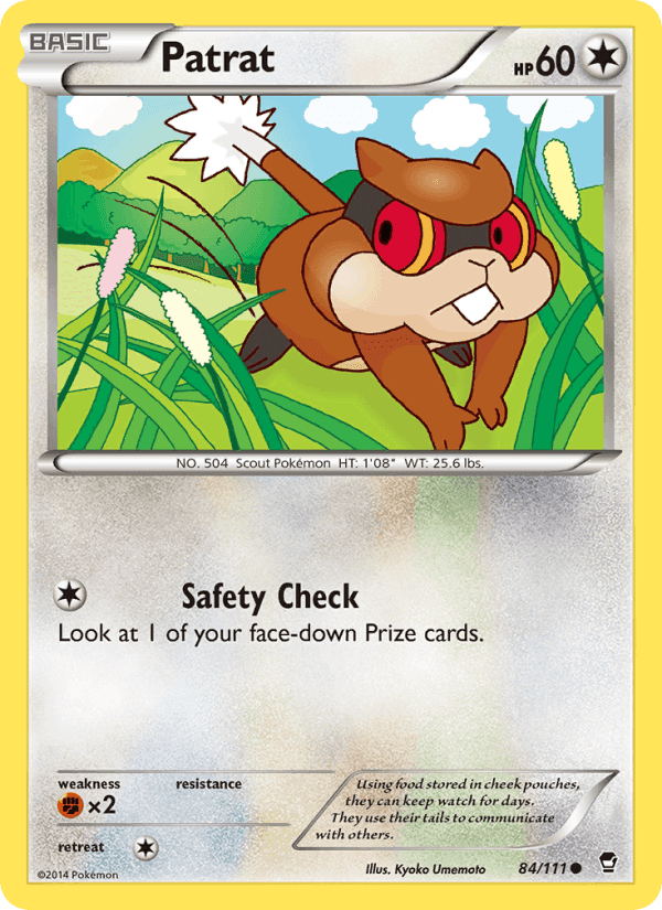 Patrat, card 84 from Furious Fists