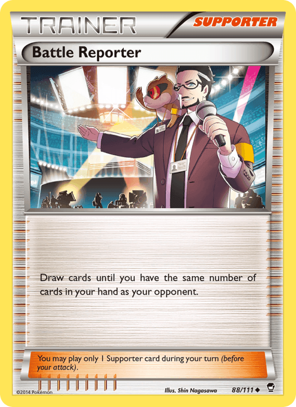 Battle Reporter, card 88 from Furious Fists