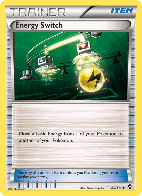 Energy Switch, card 89 from Furious Fists