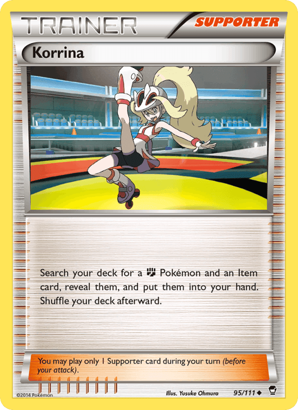 Korrina, card 95 from Furious Fists