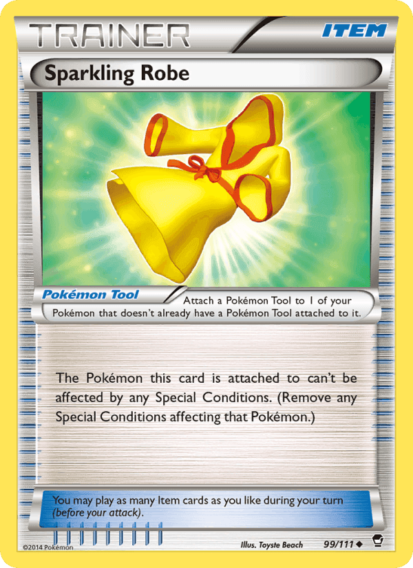 Sparkling Robe, card 99 from Furious Fists