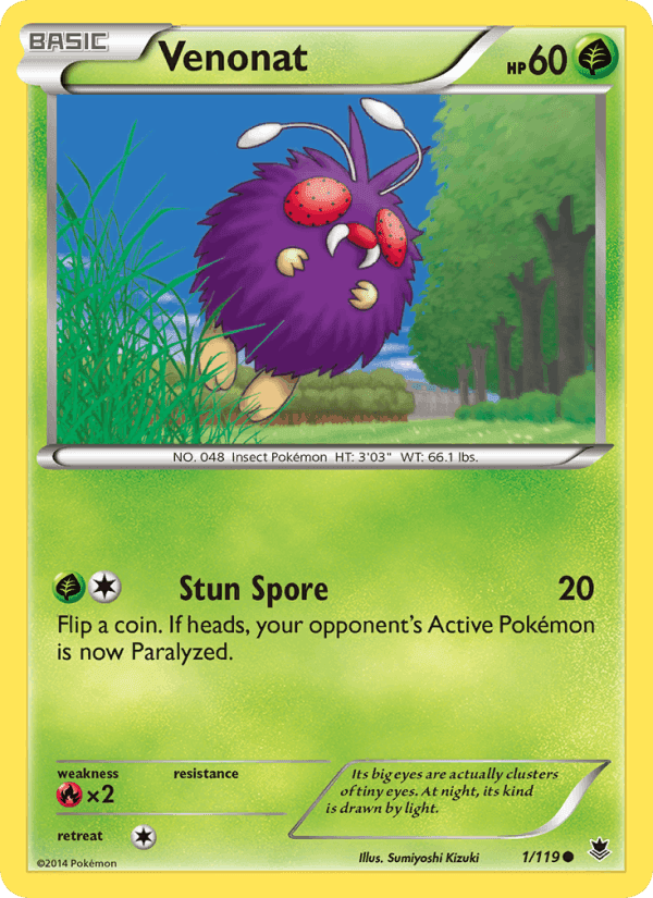 ファントムゲート の 1 番、Venonat