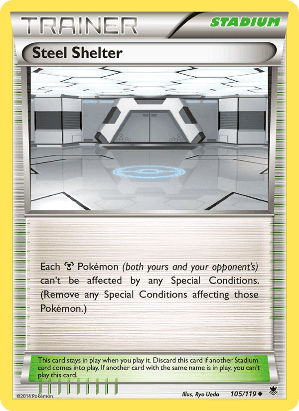 Steel Shelter, card 105 from Phantom Forces