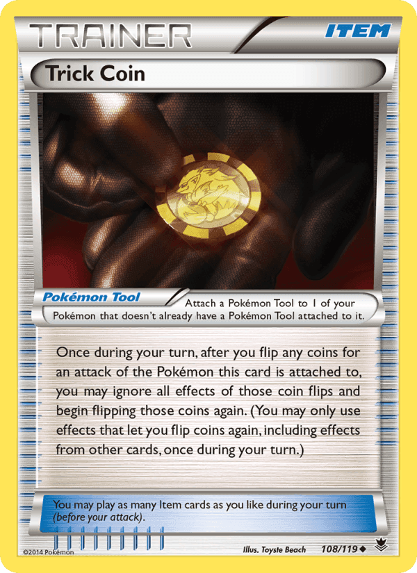 Trick Coin, card 108 from Phantom Forces