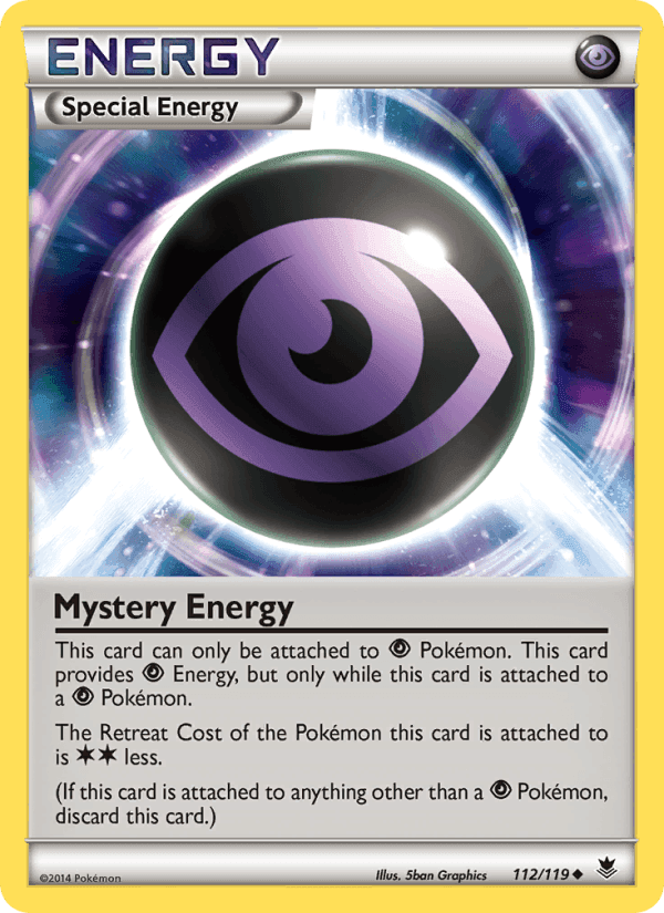Mystery Energy, card 112 from Phantom Forces